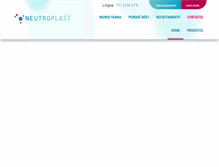 Tablet Screenshot of neutroplast.com